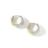 Ippolita Stardust Small Organic Hoop Earrings (1.94 ctw)