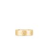 Roberto Coin 18K YELLOW GOLD LOVE IN VERONA ETCHED FLOWERS WIDE RING