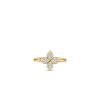 Roberto Coin 18K YELLOW GOLD LOVE IN VERONA MEDIUM PAVE DIAMOND FLOWER RING