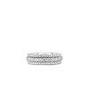Roberto Coin 18K WHITE GOLD SIENA DIAMOND 1 ROW RING