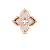 Roberto Coin 18K ROSE GOLD VENETIAN PRINCESS PIROUETTE DIAMOND & MOTHER OF PEARL FLOWER RING