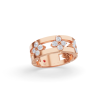 Roberto Coin 18K ROSE GOLD LOVE IN VERONA DIAMOND OPEN FRAME RING