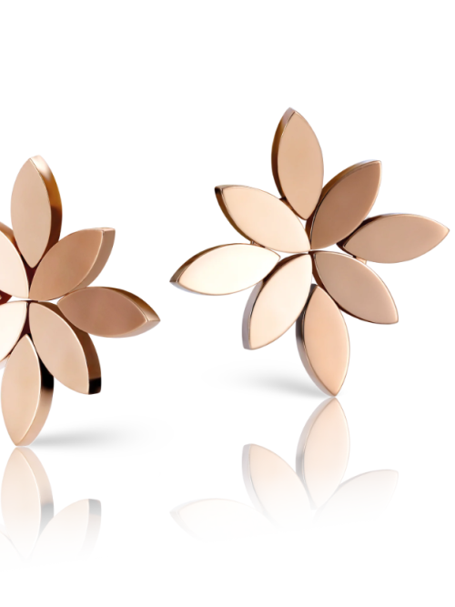 GHIRLANDA LIGHT IN LOTUS EARRINGS