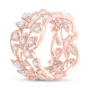 Shy Creation Glittara 1.60CT DIAMOND LEAF RING