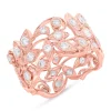 Shy Creation Glittara 1.60CT DIAMOND LEAF RING