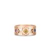 Roberto Coin 18K ROSE GOLD NAVARRA DIAMOND & MIXED SAPPHIRE RING