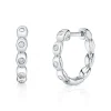 Shy Creation Kate 0.11CT DIAMOND HUGGIE EARRING