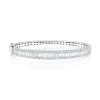 Shy Creation Kate 2.86CT DIAMOND BAGUETTE BANGLE