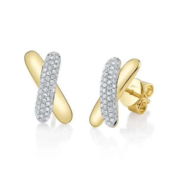 SC22010348RD_0998db74-ef79-41b4-b128-d3e00da8e935_1800x1800 Shy Creation Kate 0.32CT DIAMOND PAVE "X" STUD EARRING