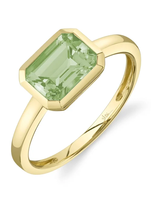 Shy Creation Color 1.88CT PERIDOT RING