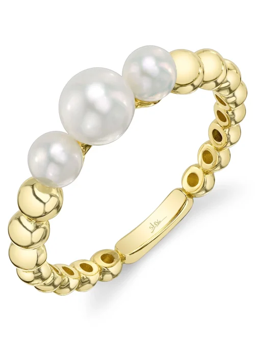 Shy Creation Jackie CULTURED PEARL RING