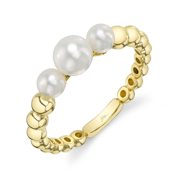 Shy Creation Jackie CULTURED PEARL RING