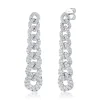 Shy Creation Kate 3.68CT DIAMOND LINK EARRING