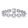 Shy Creation  3.82CT DIAMOND LINK BRACELET