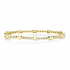 Shy Creation Bailey 0.30CT DIAMOND BEZEL GEO CUT BANGLE