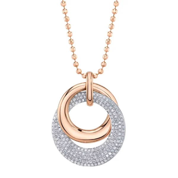 SC55027389_d5f21c8c-b6d6-40d6-bc76-ba579d24b52f_1800x1800 Shy Creation Kate 0.46CT DIAMOND PAVE CIRCLE FACETED BALL CHAIN NECKLACE