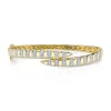 Shy Creation Kate 1.04CT DIAMOND RIBBED BANGLE