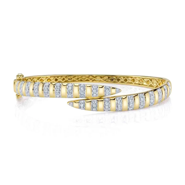 SC55027397RDZS_e26a7136-1b76-4a4a-a8de-1cb570c68ef1_1800x1800 Shy Creation Kate 1.04CT DIAMOND RIBBED BANGLE