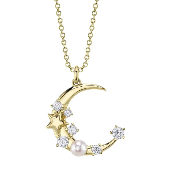SC55027635_f4908eee-a54f-421b-b653-5becf90bb029_1800x1800 Shy Creation Jackie 0.30CT DIAMOND & CULTURED PEARL CRESCENT MOON & STAR NECKLACE