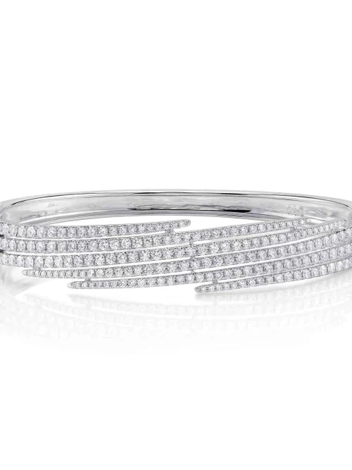 Shy Creation Kate 2.58CT DIAMOND BANGLE