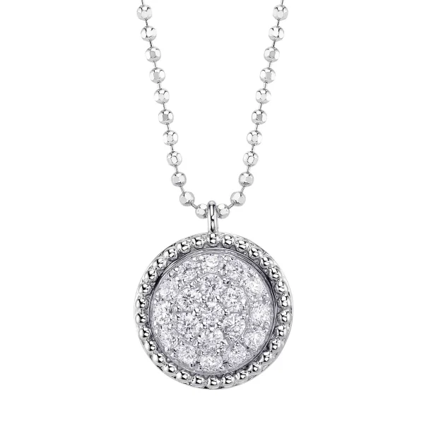 SC55027823_9407b2bb-b42c-4474-bf70-2067de98dadd_1800x1800 Shy Creation Kate 0.41CT DIAMOND PAVE CIRCLE FACETED BALL CHAIN NECKLACE