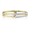 Shy Creation Kate 1.45CT DIAMOND PAVE BANGLE