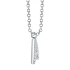 Shy Creation Initial 0.09CT DIAMOND PAVE NECKLACE - INITIAL A