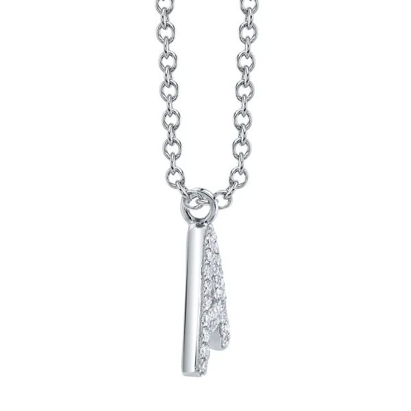 SC55028331-A_c_1800x1800 Shy Creation Initial 0.09CT DIAMOND PAVE NECKLACE - INITIAL A
