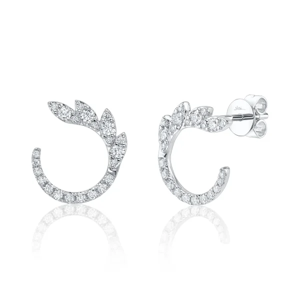 SC55028364_be56c61e-5ad4-4860-99cc-d6cbc14384f6_1800x1800 Shy Creation Kate 0.39CT DIAMOND LEAF STUD EARRING
