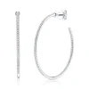 Shy Creation Kate 0.36CT DIAMOND HOOP EARRING