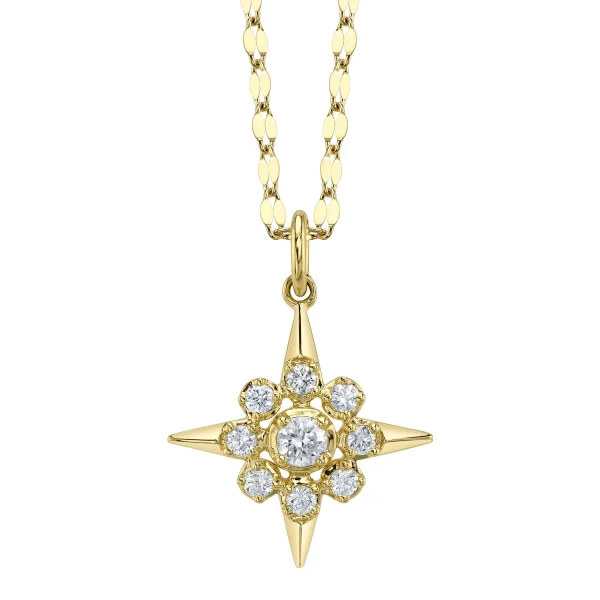 SC55028576_f5aaea45-0540-4b29-bb96-1009c11f5d78_1800x1800 Shy Creation Diana 0.28CT DIAMOND STAR CROWN SETTING SPARKLE CHAIN NECKLACE