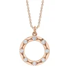 Shy Creation Kate 0.29CT DIAMOND CIRCLE NECKLACE
