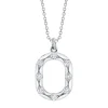 Shy Creation Kate 0.33CT DIAMOND OVAL NECKLACE