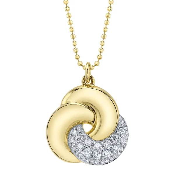 SC55028688RD_ff65cb82-64b7-4e25-850b-c60b0c80529b_1800x1800 Shy Creation Kate 0.44CT DIAMOND PAVE LOVE KNOT FACETED BALL CHAIN NECKLACE