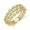 Shy Creation Diana 0.45CT DIAMOND CROWN SETTING RING