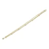 Shy Creation Kate 0.12CT DIAMONDS BY THE YARD SPARKLE FACETED BALL CHAIN BRACELET