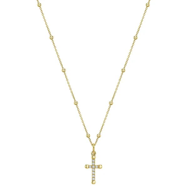 SC55028852_aedd5662-9d83-4518-b477-7c43597b0d5f_1800x1800 Shy Creation Kate 0.08CT DIAMOND CROSS NECKLACE
