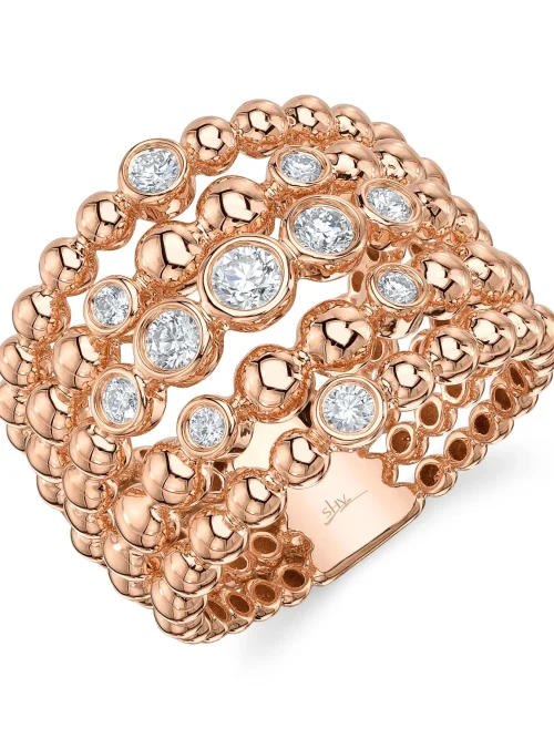 Shy Creation Bailey 0.49CT DIAMOND BEZEL RING