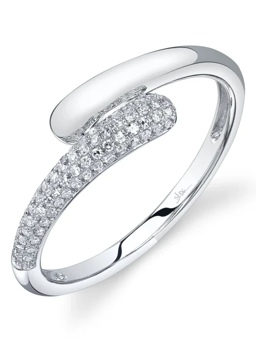 Shy Creation Kate 0.15CT DIAMOND PAVE RING