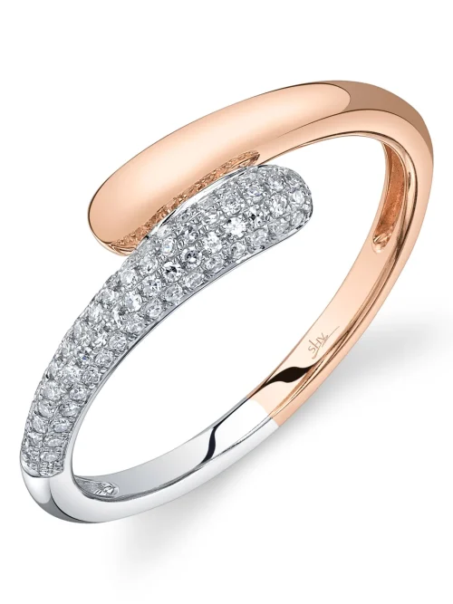 Shy Creation Kate 0.15CT DIAMOND PAVE RING