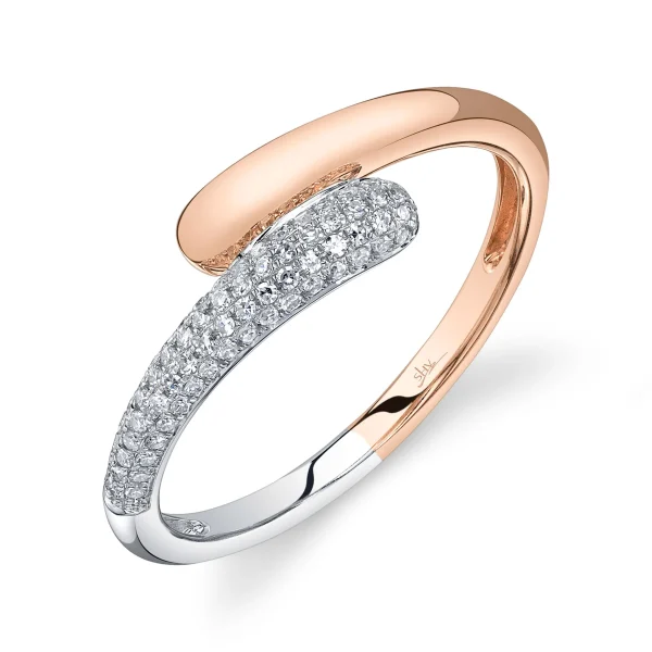 Shy Creation Kate 0.15CT DIAMOND PAVE RING