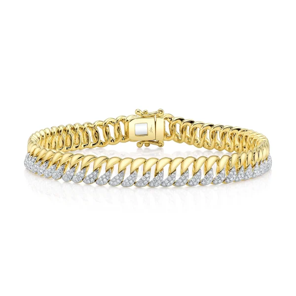 SC55029002RD_c114daab-0aa0-4d30-813d-76216693b440_1800x1800 Shy Creation Kate 0.88CT DIAMOND LINK BRACELET