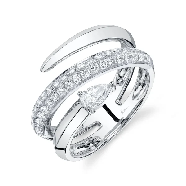 Shy Creation Colette 0.69CT DIAMOND PEAR RING