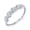 Shy Creation Stella 0.29CT DIAMOND BEZEL STELLA RING