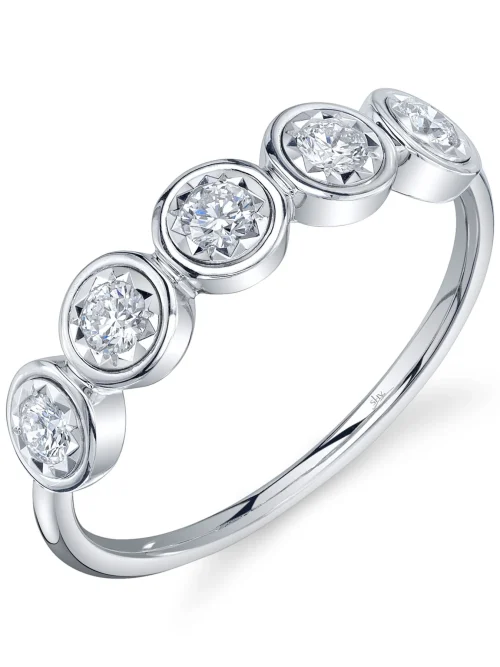 Shy Creation Stella 0.29CT DIAMOND BEZEL STELLA RING