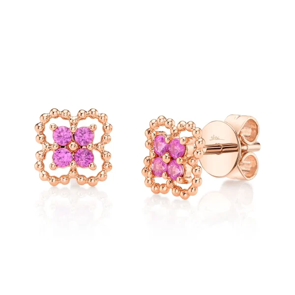 SC55029147_90f460aa-d9e5-4a1c-9a27-ce7998885a32_1800x1800 Shy Creation Kate 0.22CT PINK SAPPHIRE CLOVER STUD EARRING