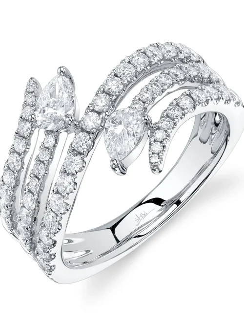 Shy Creation Colette 1.10CT DIAMOND PEAR RING