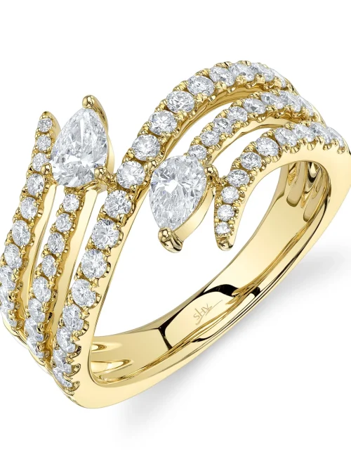 Shy Creation Colette 1.10CT DIAMOND PEAR RING
