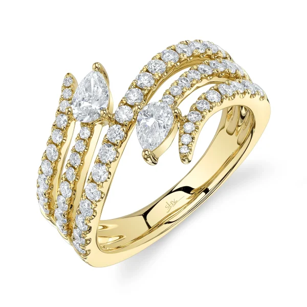 Shy Creation Colette 1.10CT DIAMOND PEAR RING