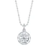 Shy Creation Stella 0.11CT DIAMOND FACETED BALL CHAIN NECKLACE